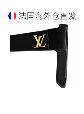 自营1h可退 欧洲直邮LV路易威登 男士黑色醋酸纤维太阳镜正品舒适