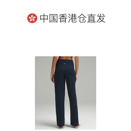 香港直邮潮奢 Lululemon女士 Align™*Regular|高腰阔腿裤子长-图1