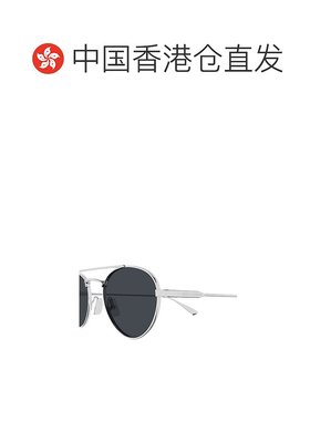 1h可退 香港直邮SAINT LAURENT 男士太阳镜 SL97002 AW2025 灰色