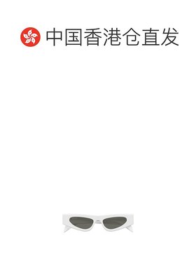 香港直邮GUCCI 女士眼镜 GG1779S002 CO 白色 古驰几何框太阳镜