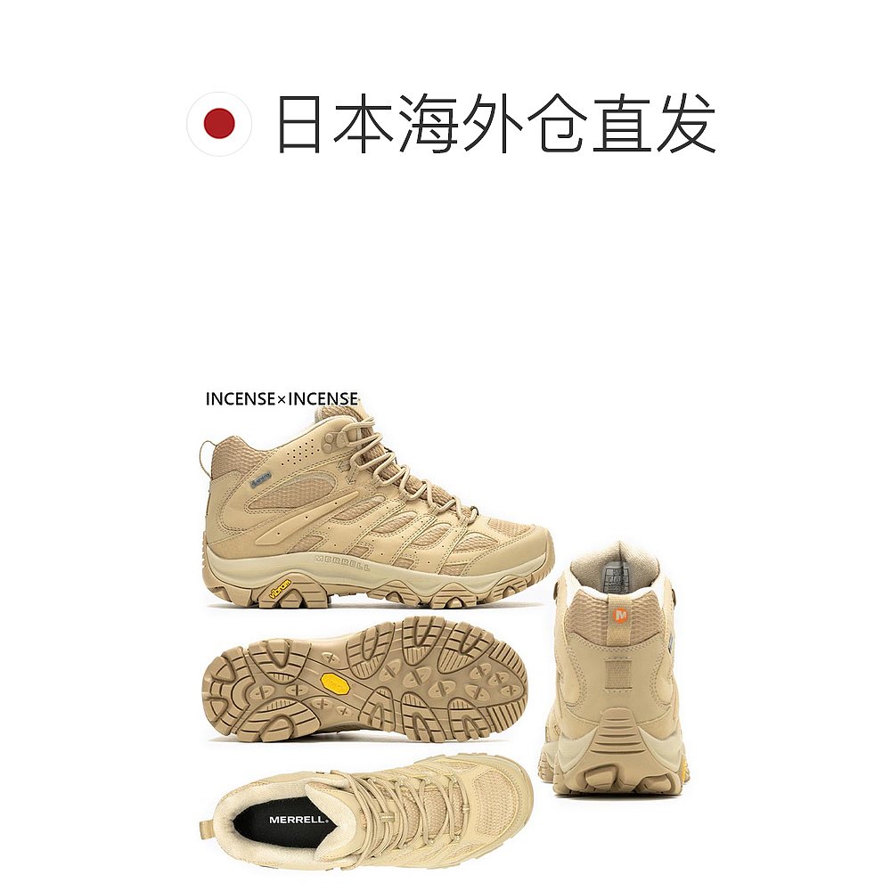 日本直邮 Merrell 男式 MOAB 3  MID GORE-TEX R 运动鞋 Gore迈乐 - 图1