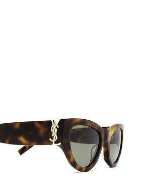 Saint Laurent 徽标太阳镜 SLM94