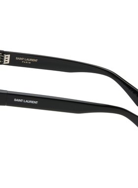 潮奢 Saint Laurent 圣罗兰 女士 黑色 SL 816 太阳镜 SL816001