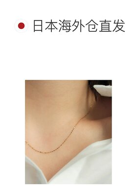 1h可退 日本直邮ebine女士Skin Petal项链 金属过敏适用 316L不锈