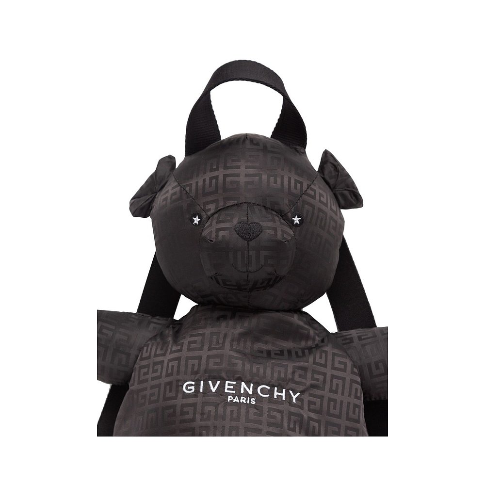 香港直邮潮奢 Givenchy 纪梵希 女童 Logo尼龙小熊形状双肩包童装