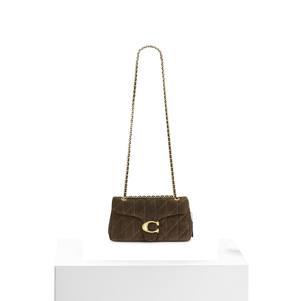 1h可退 潮奢 Coach 蔻驰 女士 Tabby 26 绗缝肩包 CW620B4OL - 图3