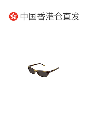 香港直邮GUCCI 女士眼镜 GG2203S002 AW2026 棕色 几何框太阳镜