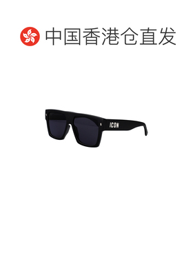 1h可退 香港直邮DSQUARED2 男士太阳镜 ICON0030S003 SS2026 黑色