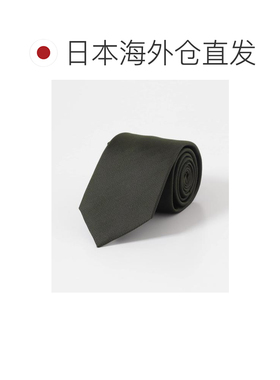URBAN RESEARCH DOORS 男士 纯桑蚕丝素色领带 DT【付后1h可退】