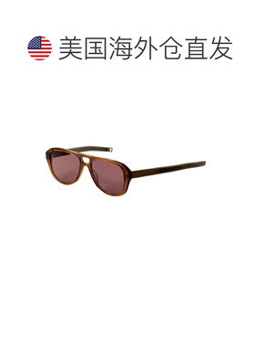 自营Dita Men's 55 mm Brown Sunglasses - copperhead brown gun