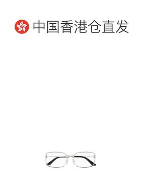 香港直邮BALENCIAGA 女士太阳镜 BB0340O002 CO 白色 几何平光镜