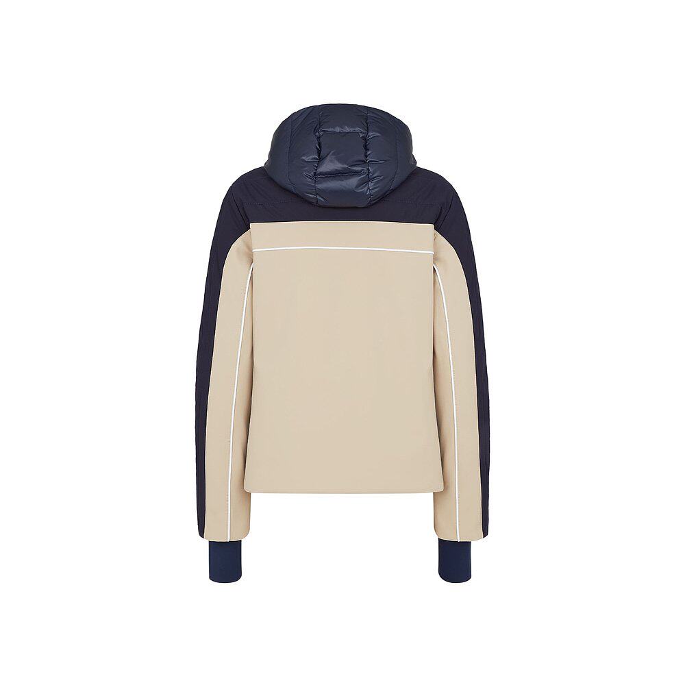 FENDI 女士外套 FAN186AT88F1QYI SS2025 花色 连帽滑雪棉服 - 图0