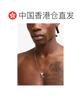 香港直邮Ami Paris 男士项链 UJW923361900 AW2025 灰色 Ami de C