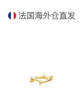 自营1h可退 欧洲直邮Dior 迪奥 女士黄色黄金戒指新款