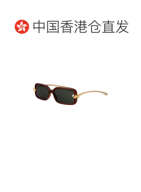 香港直邮BOTTEGA VENETA 女士太阳镜 BV1439S005 SS2026 棕色配饰