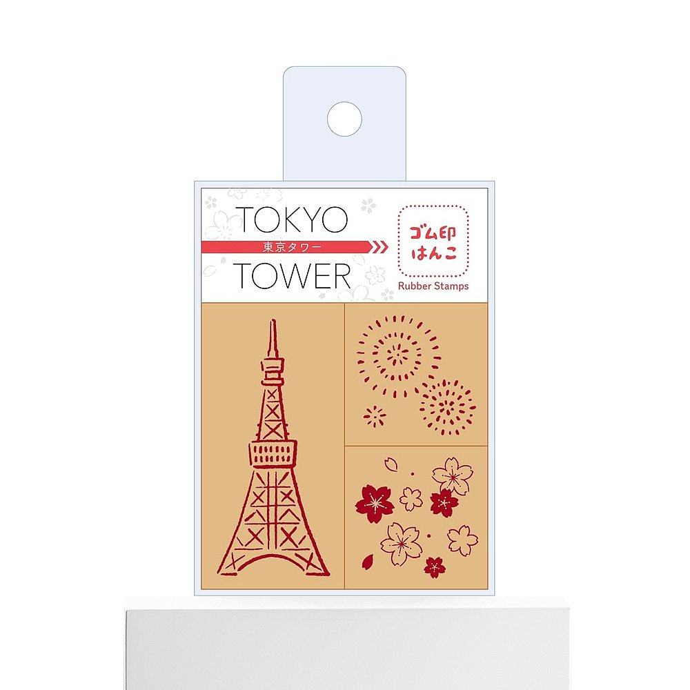 【日本直邮】Beverly Stamp 东京塔印章套装 SOH-011,淘宝优惠券,粉丝福利购,淘宝优惠卷