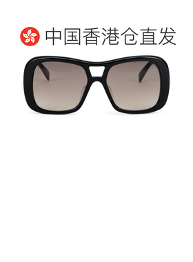 1h可退 香港直邮CELINE 女士太阳镜 4S331CPLB38NO SS2026 黑色 S