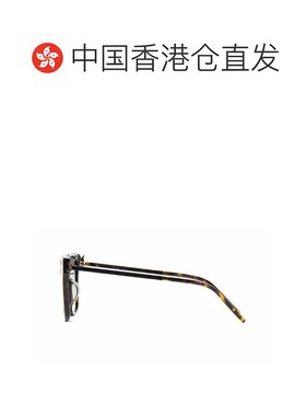 香港直邮Saint Laurent 玳瑁纹大框太阳镜 SLM48SK