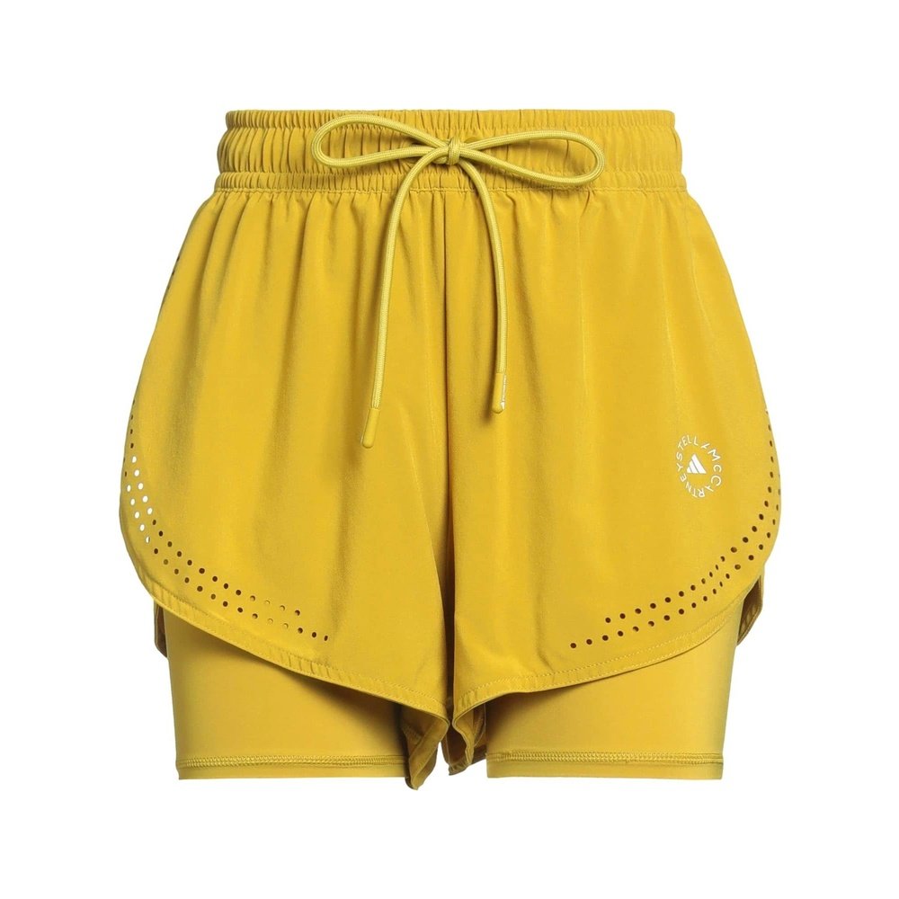 1h可退 香港直邮adidas 阿迪达斯 女士 短裤 yellow黄色 舒适时尚,淘宝优惠券,粉丝福利购,淘宝优惠卷