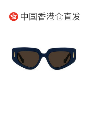 香港直邮LOEWE 女士眼镜 LW40160I90E AW2025 黑色 全框太阳镜