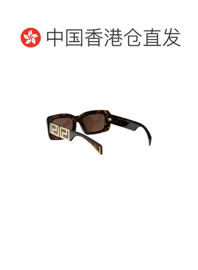 1h可退 香港直邮versace 范思哲 女士 Eyewear 矩形框太陽眼鏡 VE