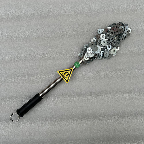 机床铁屑清理器自动脱落强磁棒强力棒吸铁石除铁器永磁吸棒拾捡器 - 图0