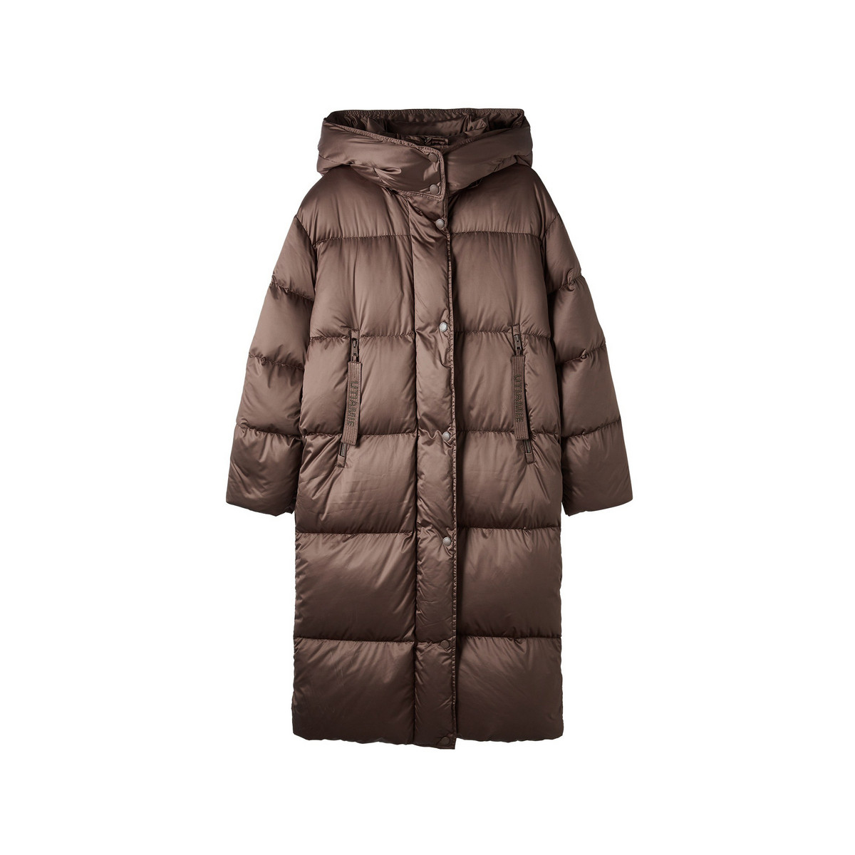 uti尤缇2025冬季新款 休闲保暖长款连帽羽绒服女外套UK450625009 - 图3