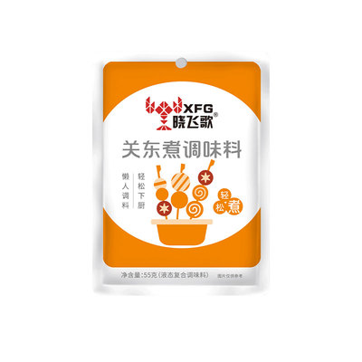 晓飞歌关东煮调味料55g日式调味包汤料火锅调料水煮菜寿喜锅汤底