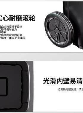 贝傅特工业级分类垃圾桶大容量带盖特大型分类环卫挂车桶垃圾桶24