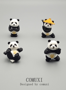 塑料装饰卡通桌面摆件仿真动物