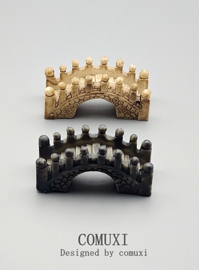 树脂装饰造景田园桌面盆栽