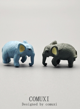 仿真动物桌面摆件树脂装饰造景