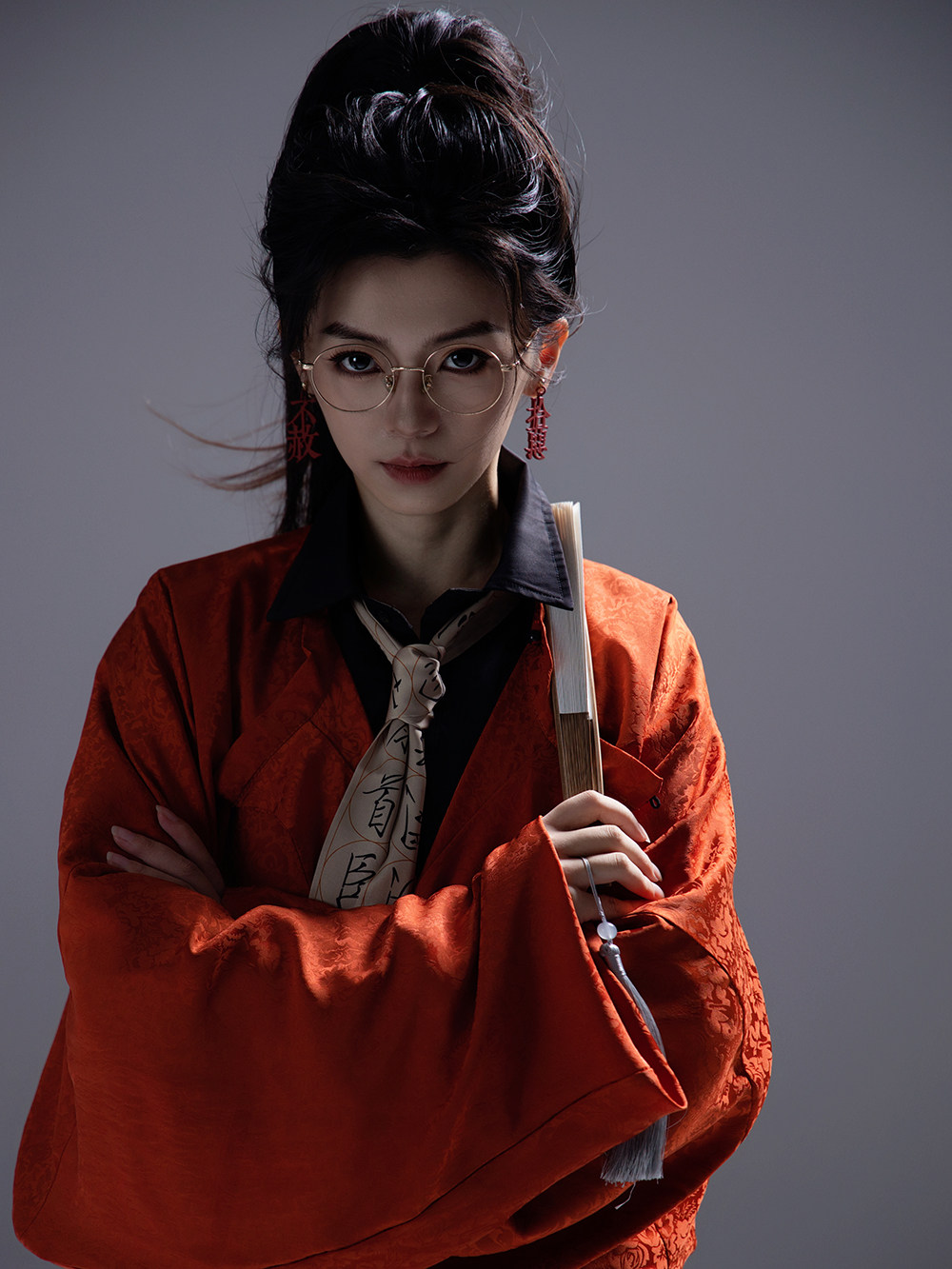 菜狗潋少侠联名唐圆领袍复原款等云来【不赦】正品原创汉服秋男女,淘宝优惠券,粉丝福利购,淘宝优惠卷