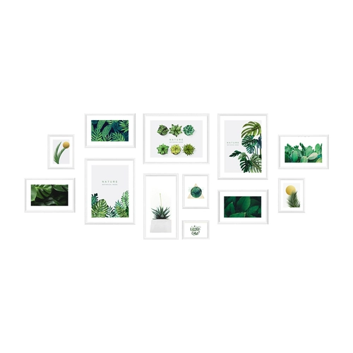 Фотография гостиной, фотография Бесплана, пробивая INS, северная европейская современная простая настенная фотомамбамная фоторадка сочетание комбинация бесплатно фотография печати