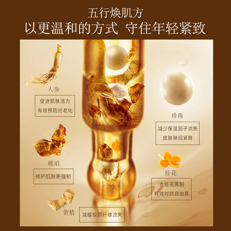 佰草集御五行焕肌护肤品套装套盒 佰草集美策面部护理套装