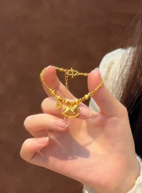 kcooou原创「马上暴富」手链银