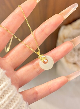 kcooou原创「岁岁平安扣」项链