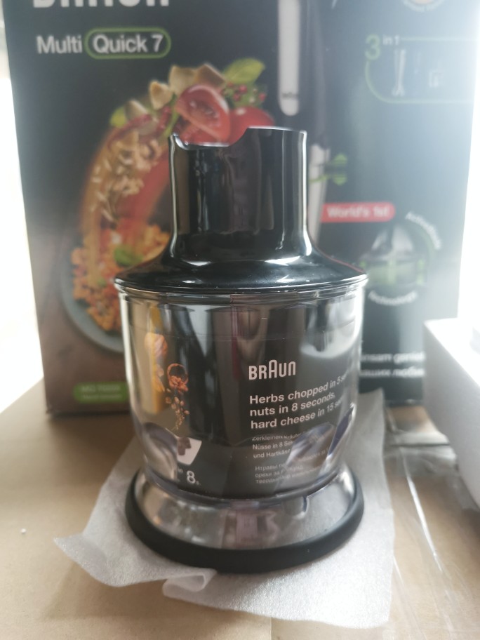 Braun/博朗料理棒配件MQ7025/9087/7045打蛋器搅拌棒主机切碎杯 - 图0