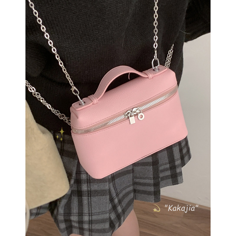 韩国小众设计包包女2024新款时尚手提小方包高级感百搭休闲斜挎包,淘宝优惠券,粉丝福利购,淘宝优惠卷