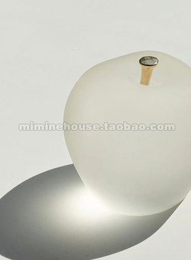 苹果镇纸镇尺书法压纸压书摆件