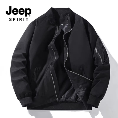 秋季JEEP SPIRIT官方男士夹克新品休闲美式飞行员夹克外套男装3