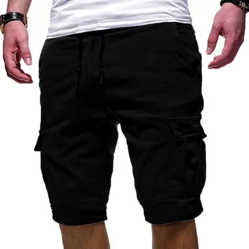 [A New multi - pocket men 's shorts for summer 2020 men]