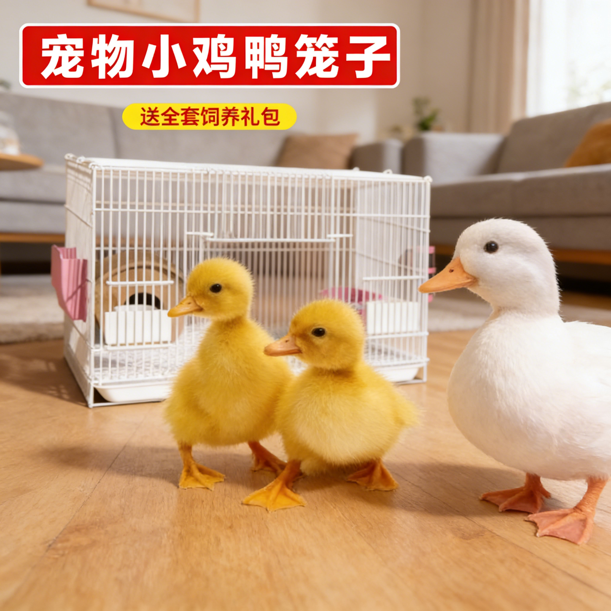 柯尔鸭专用笼子小别墅养小鸡鸭子鹅专用的房子窝室内豪华鸡鸭笼子,淘宝优惠券,粉丝福利购,淘宝优惠卷