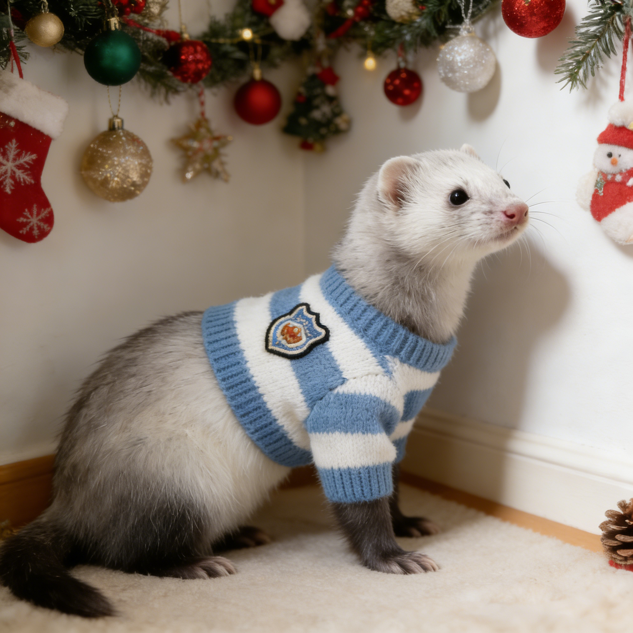 可爱雪貂衣服宠物貂卫衣雪貂侏儒兔过冬衣服宠物豚鼠龙猫貂保暖衣,淘宝优惠券,粉丝福利购,淘宝优惠卷