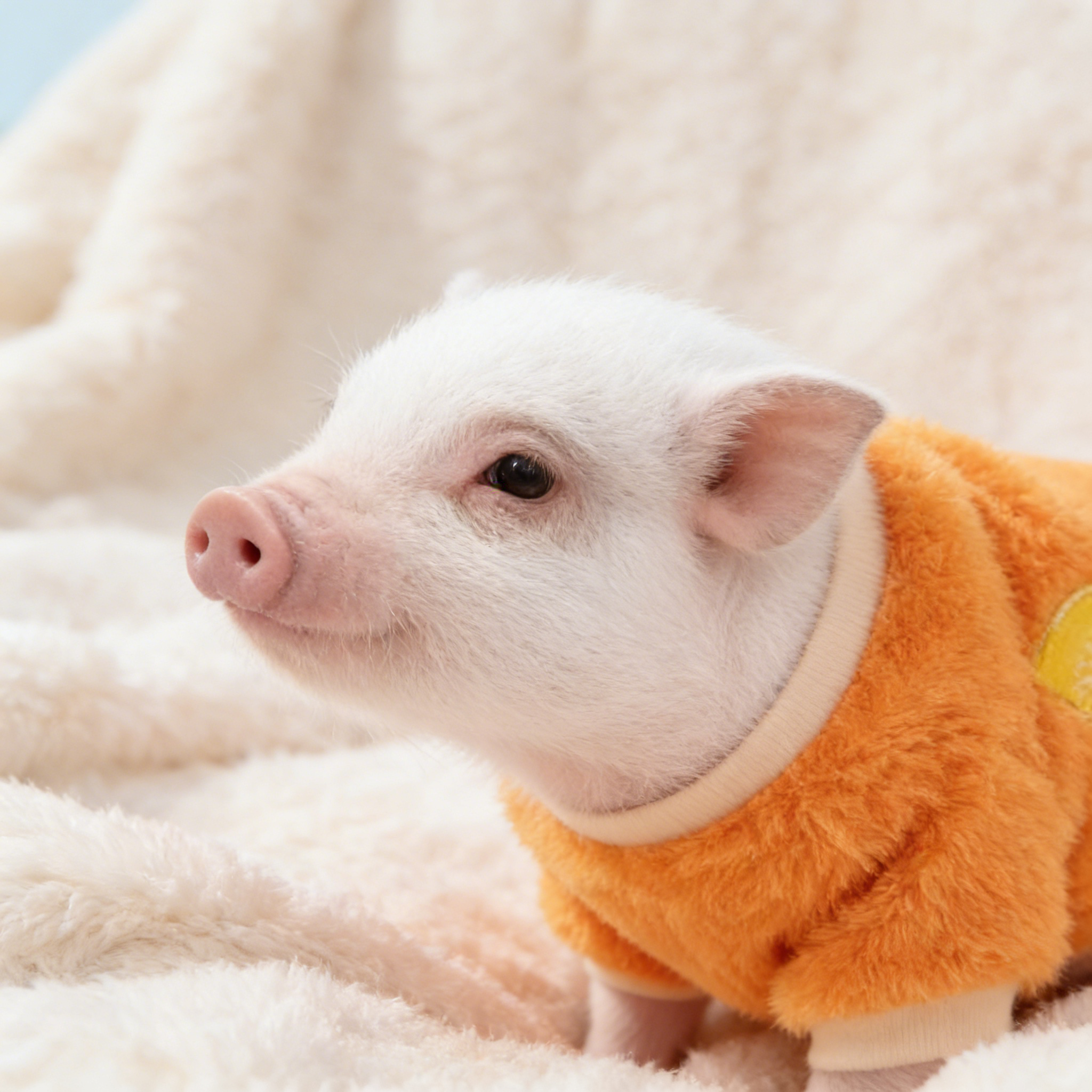 小香猪专用衣服用品秋冬季侏儒幼兔宠物猪冬天防着凉外出,淘宝优惠券,粉丝福利购,淘宝优惠卷