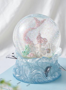 创意水晶球卧室情侣少女心