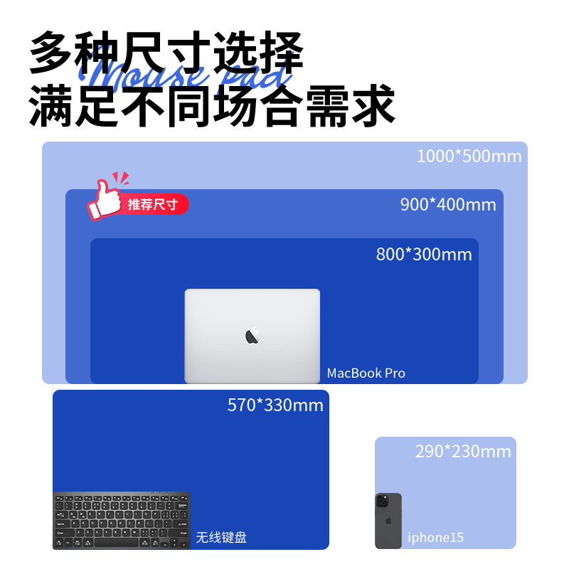 鼠标垫子超大女生办公室工位桌垫高颜值游戏电脑键盘垫滑鼠垫定制,淘宝优惠券,粉丝福利购,淘宝优惠卷