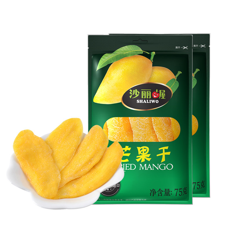 越南进口沙丽喔100gx5包芒果芒果干 沙丽喔芒果干