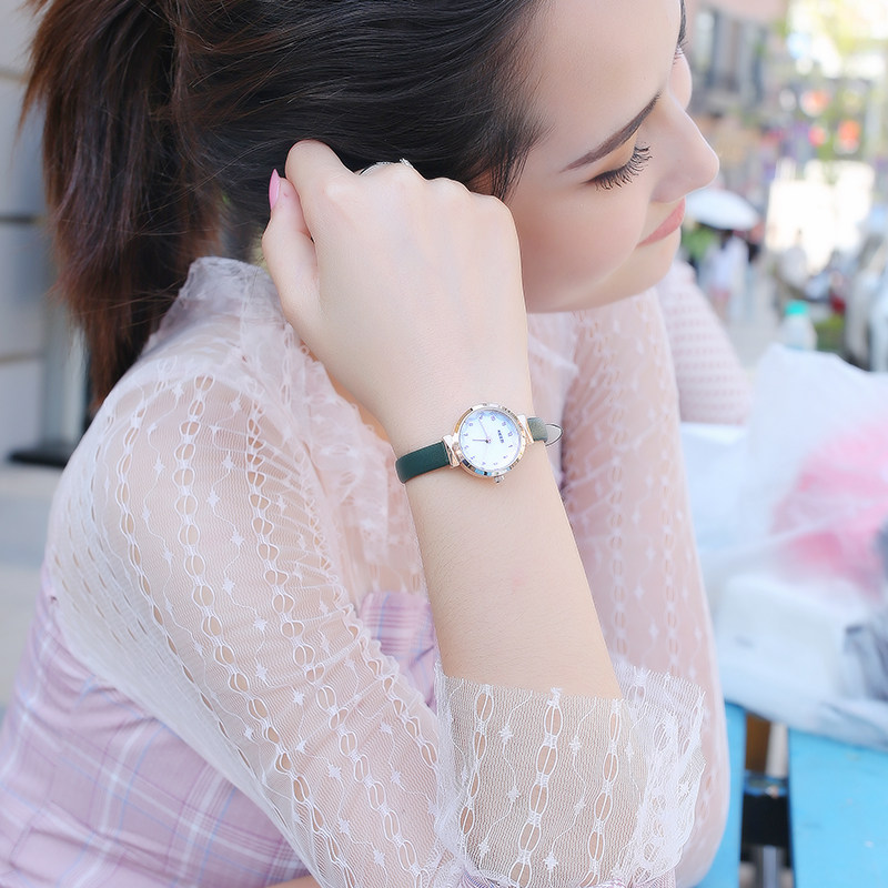 kezzi女细带小巧气质简约新款手表 珂紫国产腕表