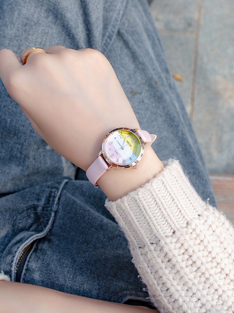 kezzi女可爱的少女学生时尚手表 珂紫国产腕表
